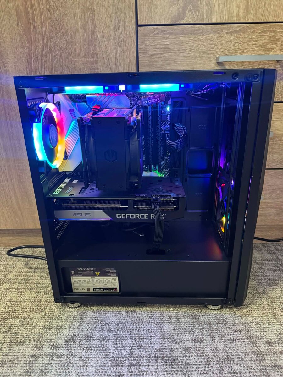 Herné PCčko Ryzen 5 4500/ RTX 3060 Ti/ 16GB/ 500gb NvMe - 2