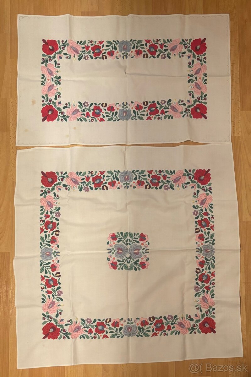 Vyšívané/ háčkované obrusy - 2