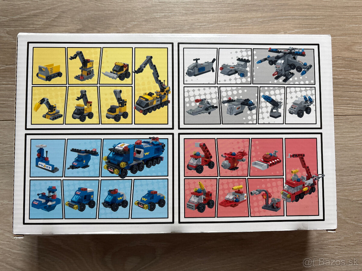 Stavebnica - vozidlá - 2
