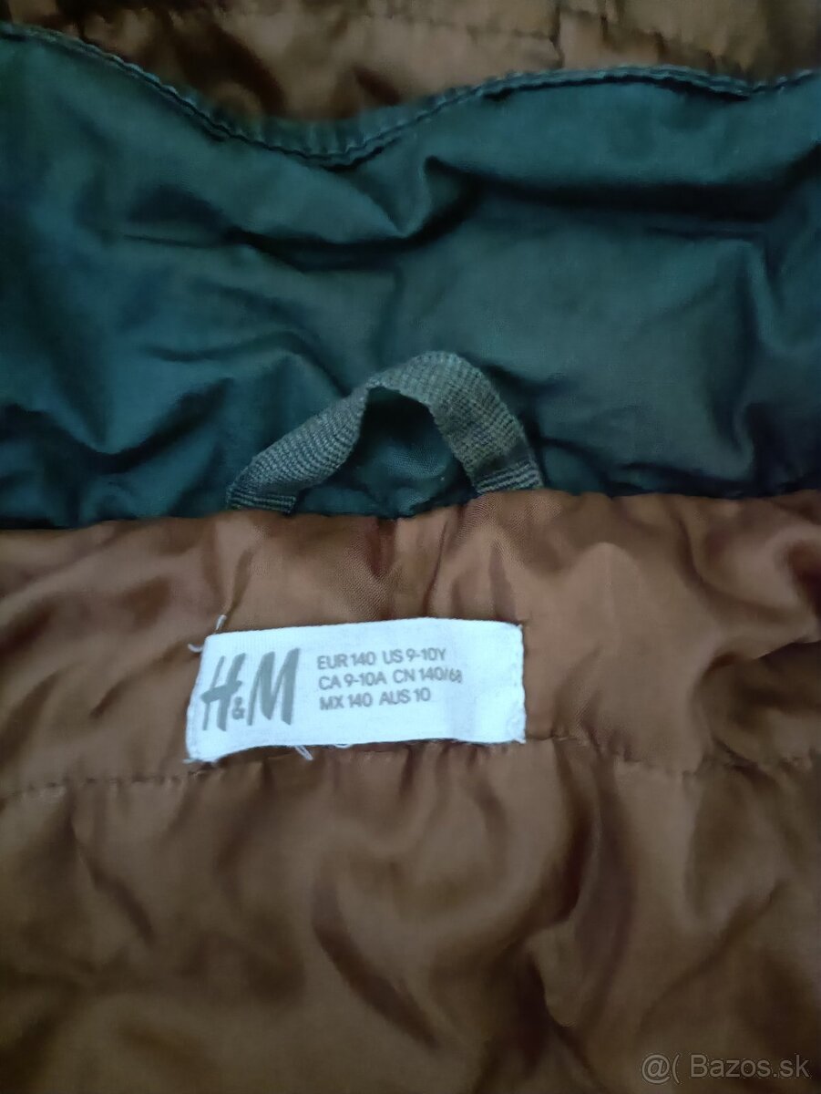 Bunda nezateplená - 9-10r. - 2