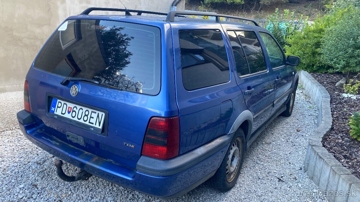 Predam vw golf 3 kombi 1,9 TDI81kw - 2
