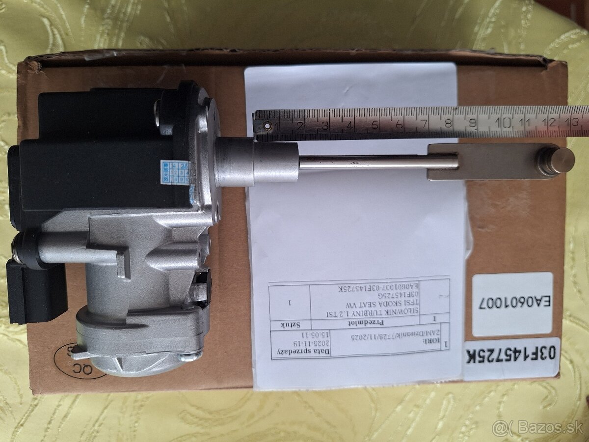 Ovládanie turba 1,2 TSi - 2