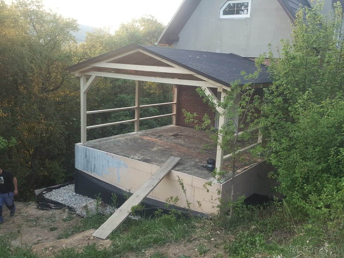 Zahradny altanok 5x4 metre - 2