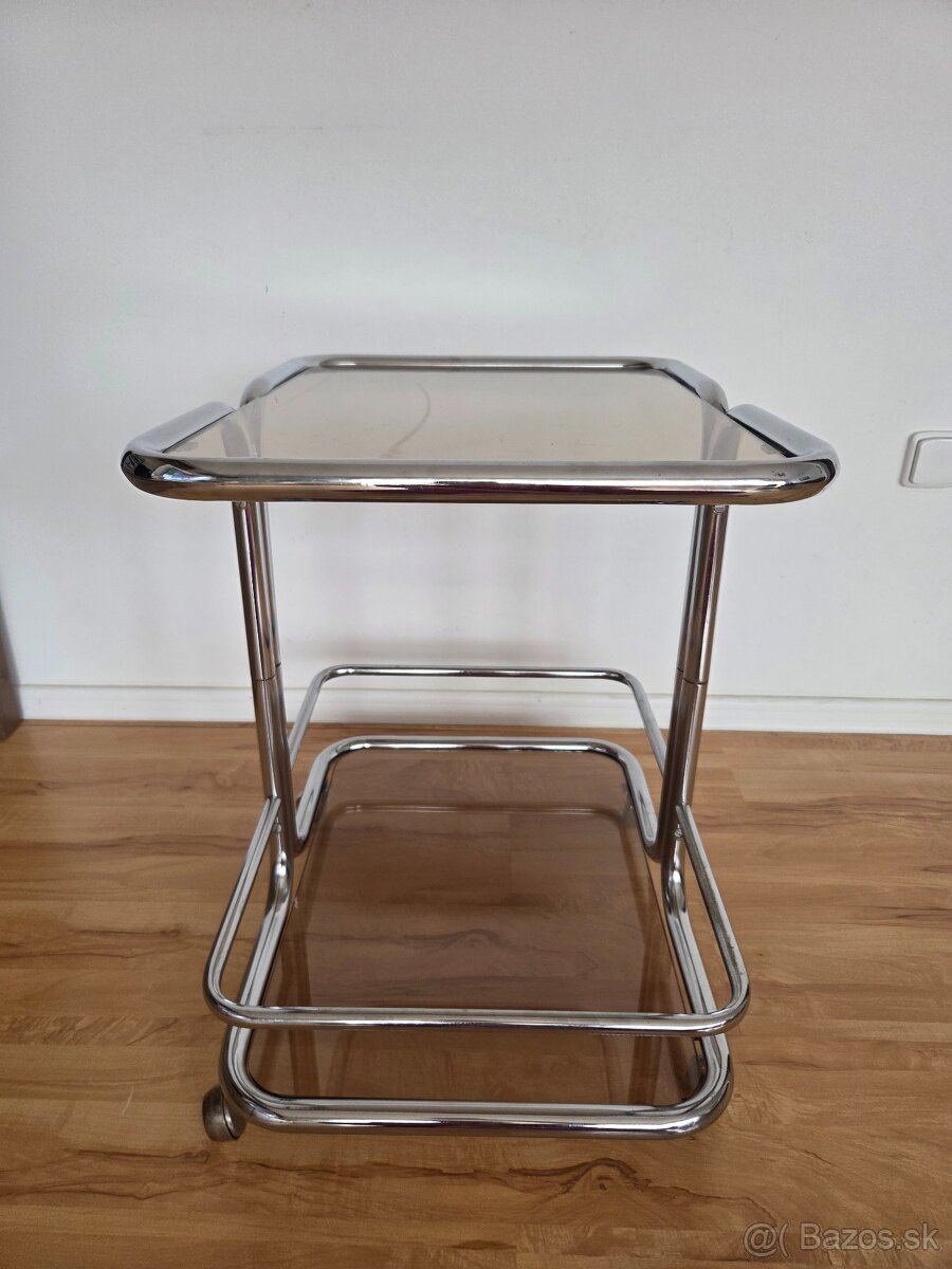 Chrómový servírovací stolík - 2