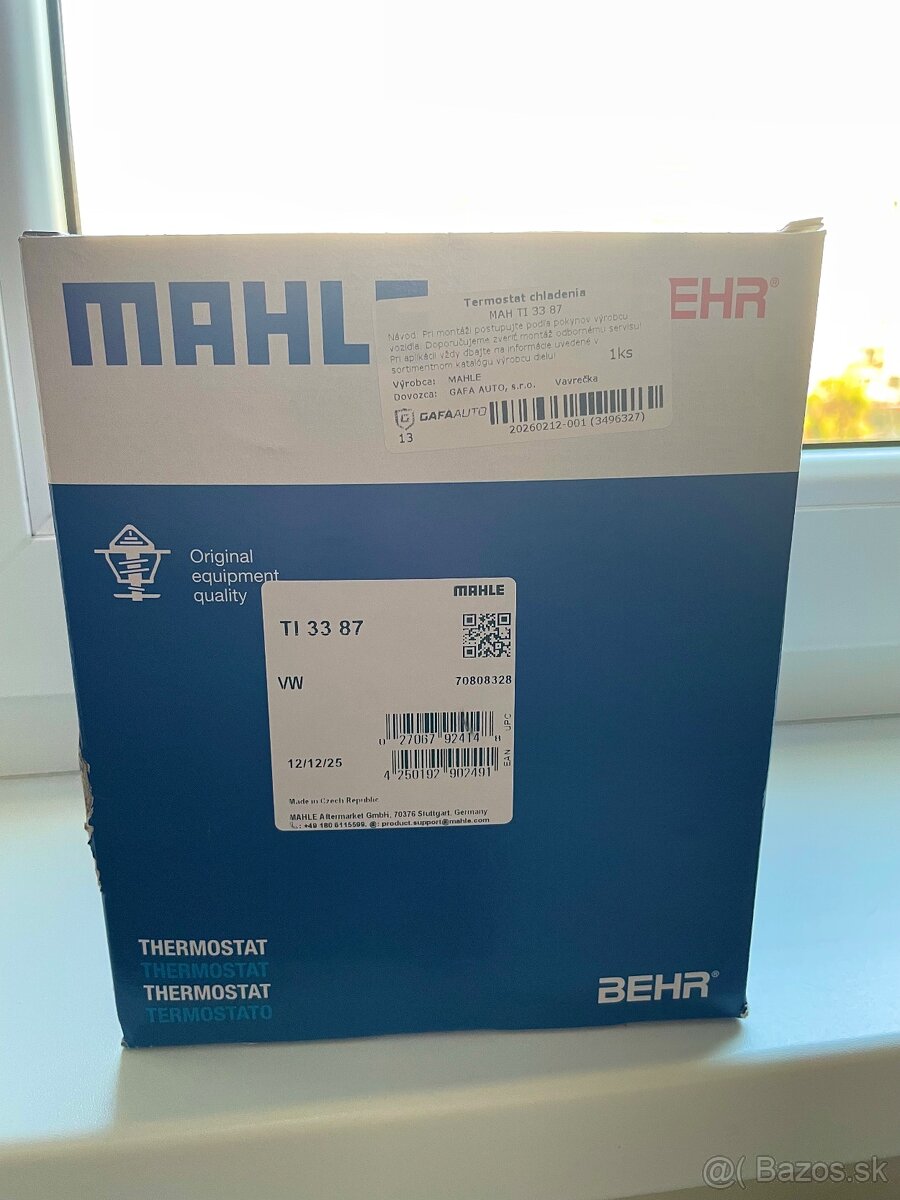 Termostat Chladenia VW - 2