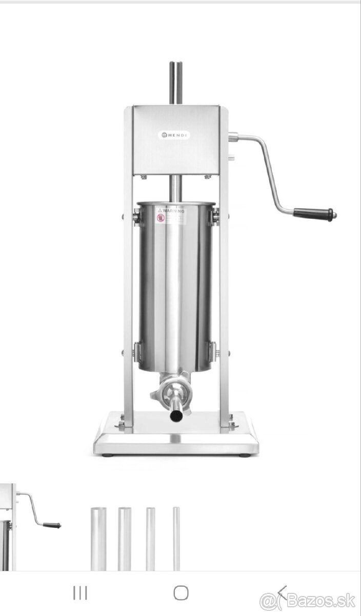 Plnicka na klobas a mlyncek - 2