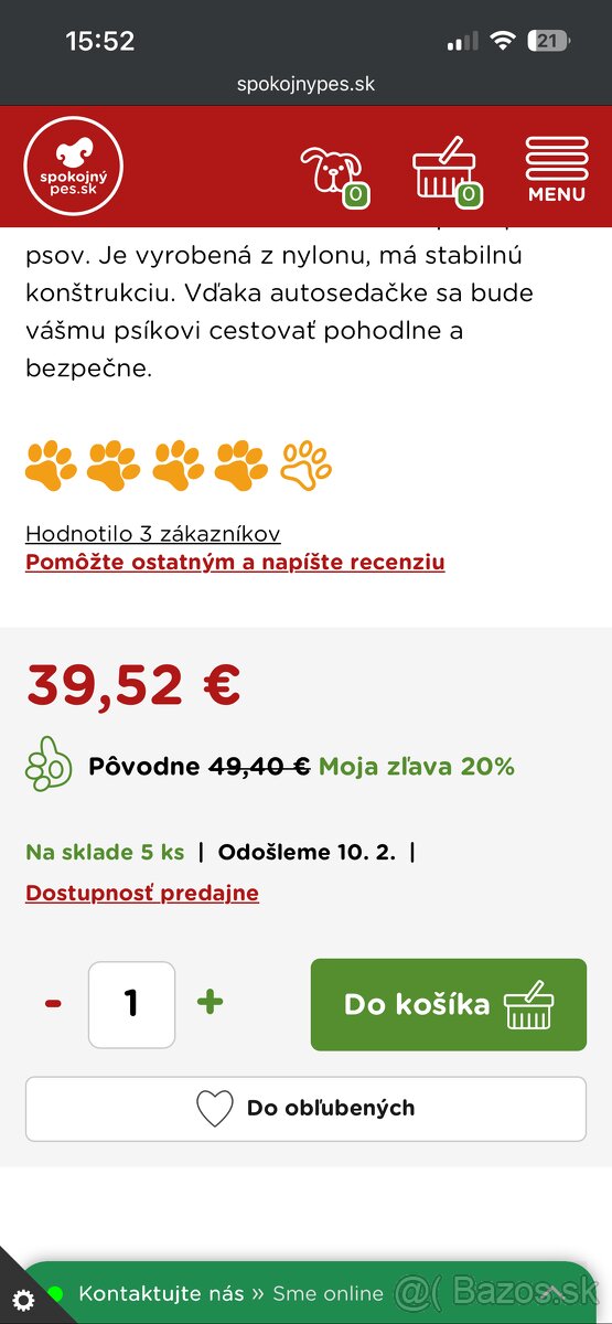 autosedačka - 2