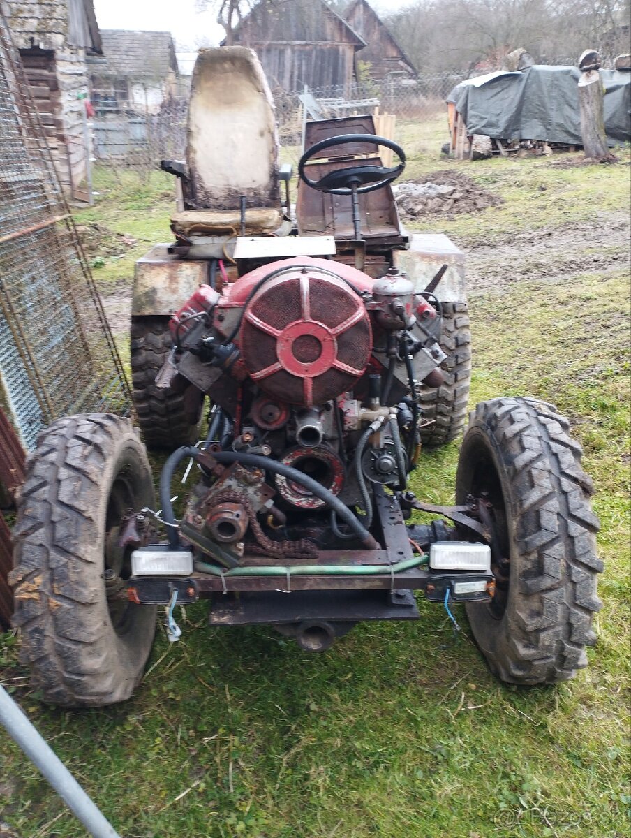 Malotraktor 4x4 - 2