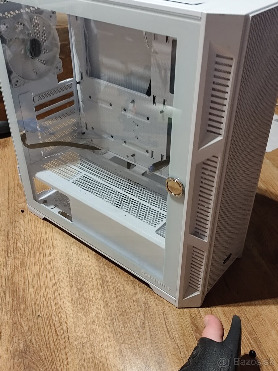 Atx white case - raijintek ponos ultra white - 2