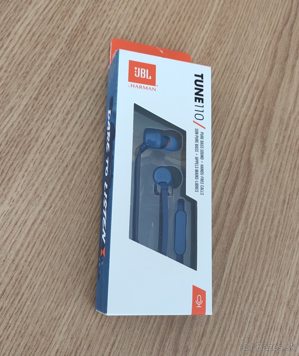 Predám slúchadlá JBL T110 - 2