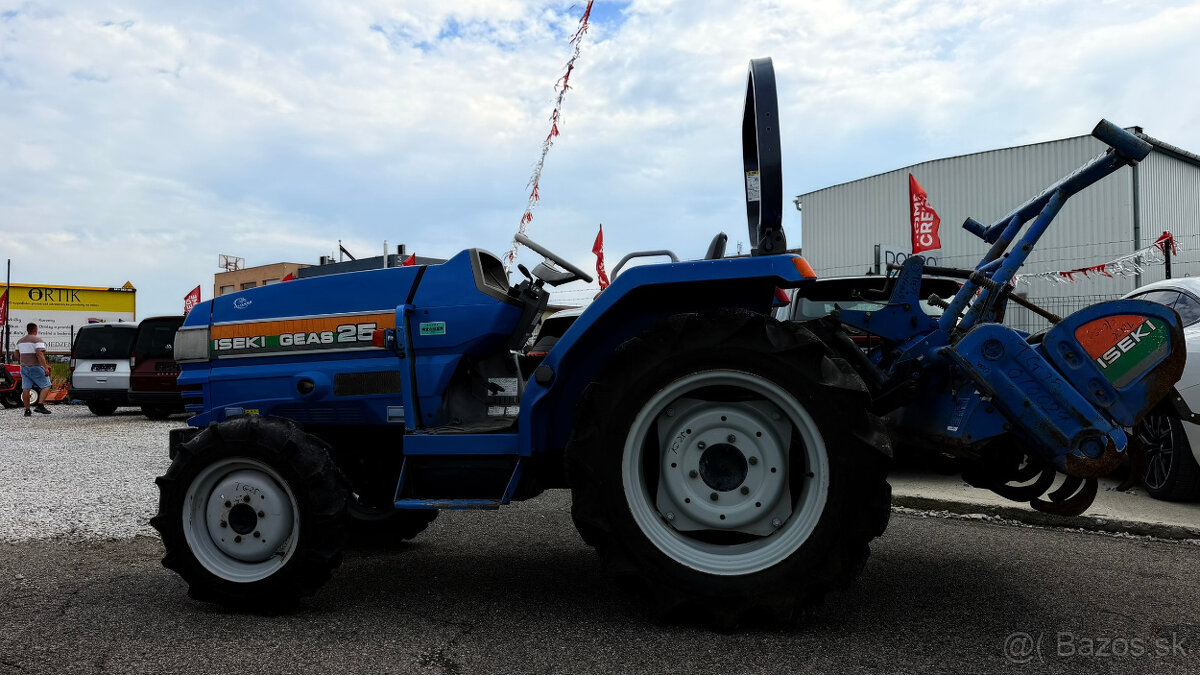 JAPONSKÝ MALOTRAKTOR - ISEKI GEAS 25s - 2