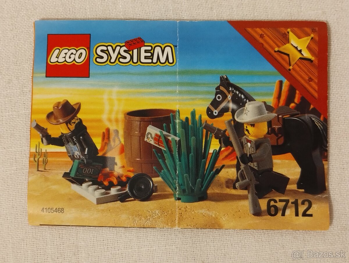 LEGO Western 6712 Sheriff's Showdown s krabičkou - 2