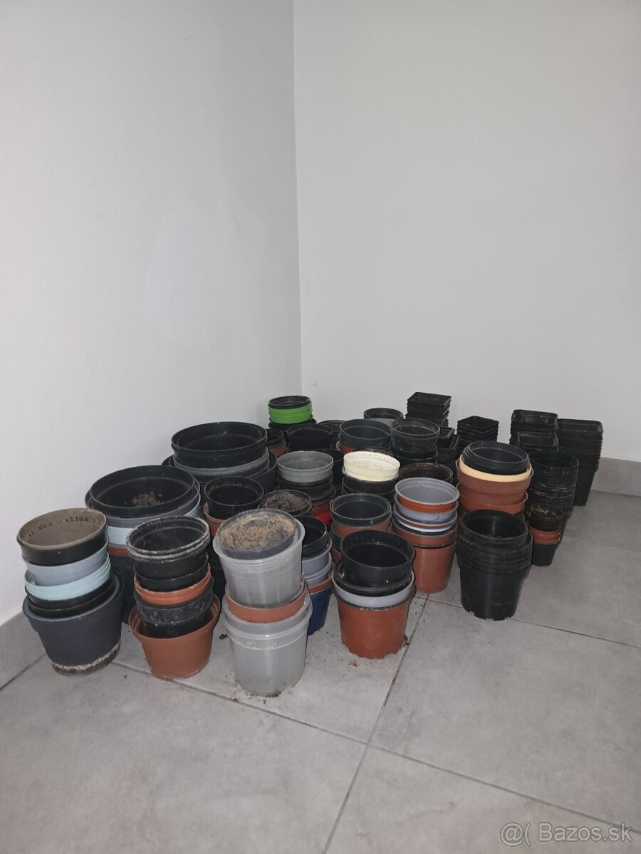 Predám črepníky na priesady - 2