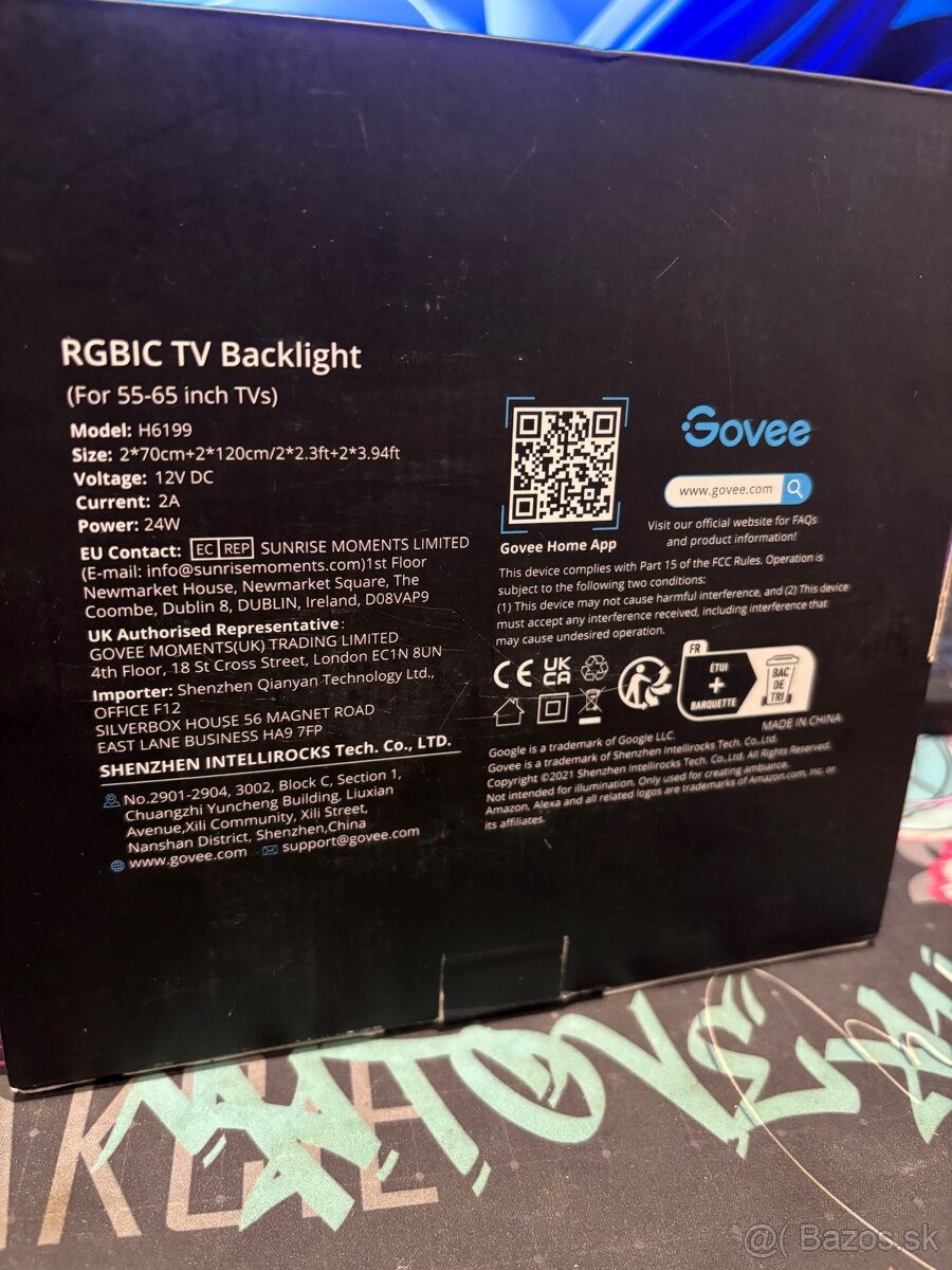 Govee TV Podavietenie - 2