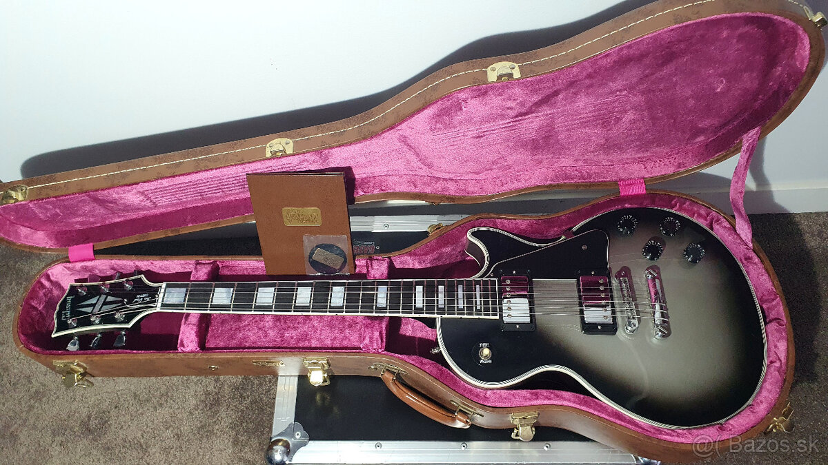 2013 Gibson Custom Shop Les Paul Custom Silverburst - 2