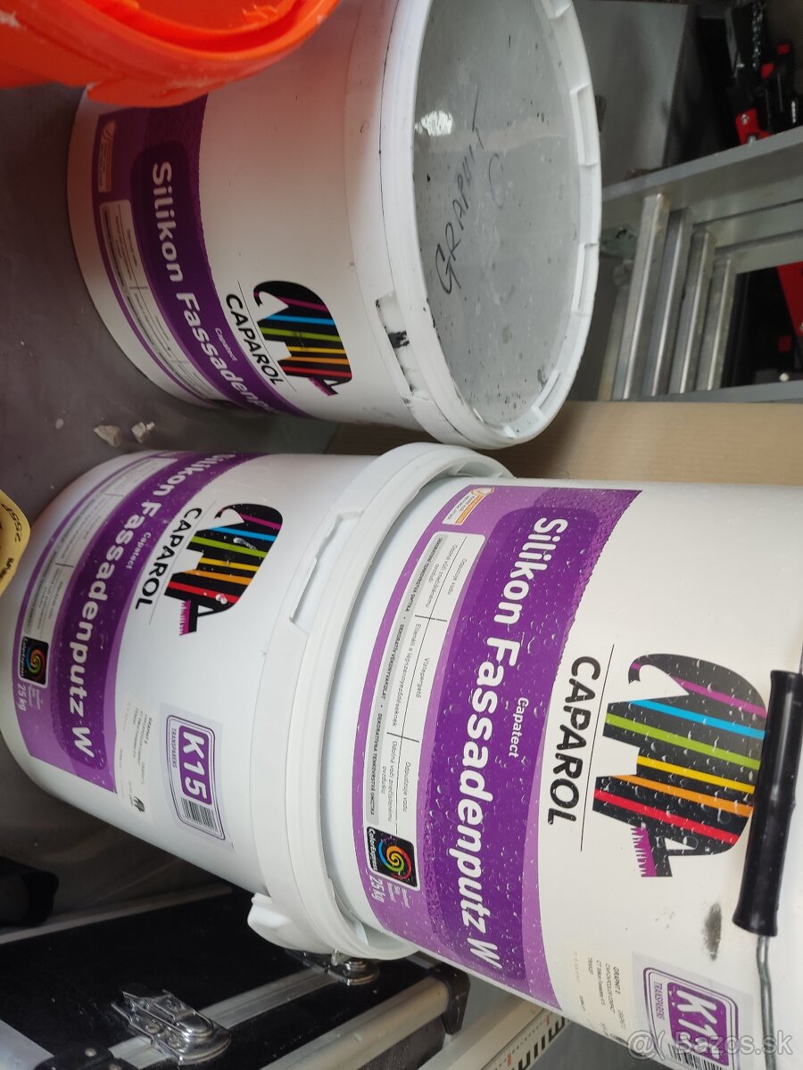 Predám fasadnu omietku caparol - 2