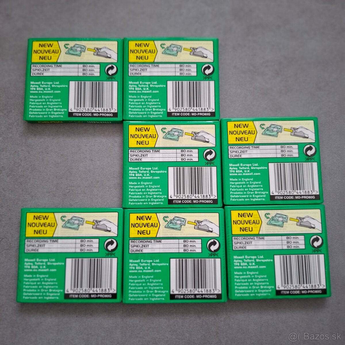 maxell MD80 PRO / 7ks (predaj iba ako celok) - 2