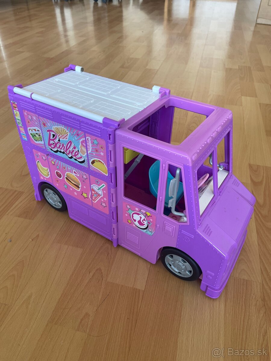 Barbie Foodtruck - otvárateľná dodávka - 2