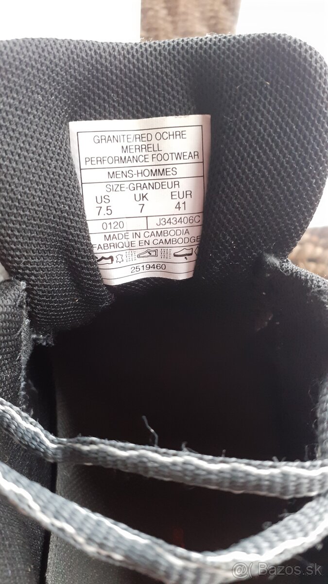 MERRELL - TURISTICKÁ OBUV. - 2
