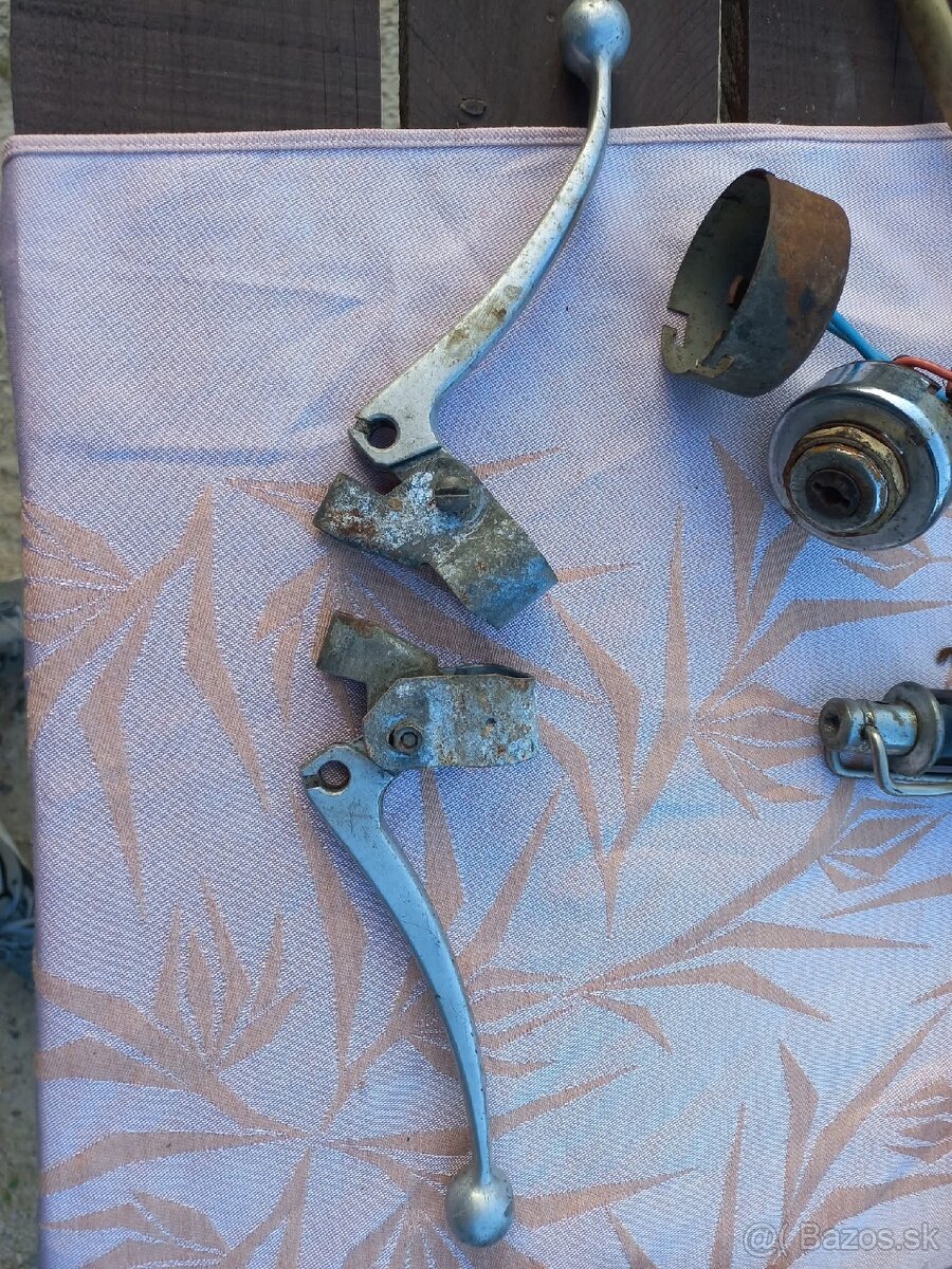 Jawa pionier hliníkové páčky. - 2