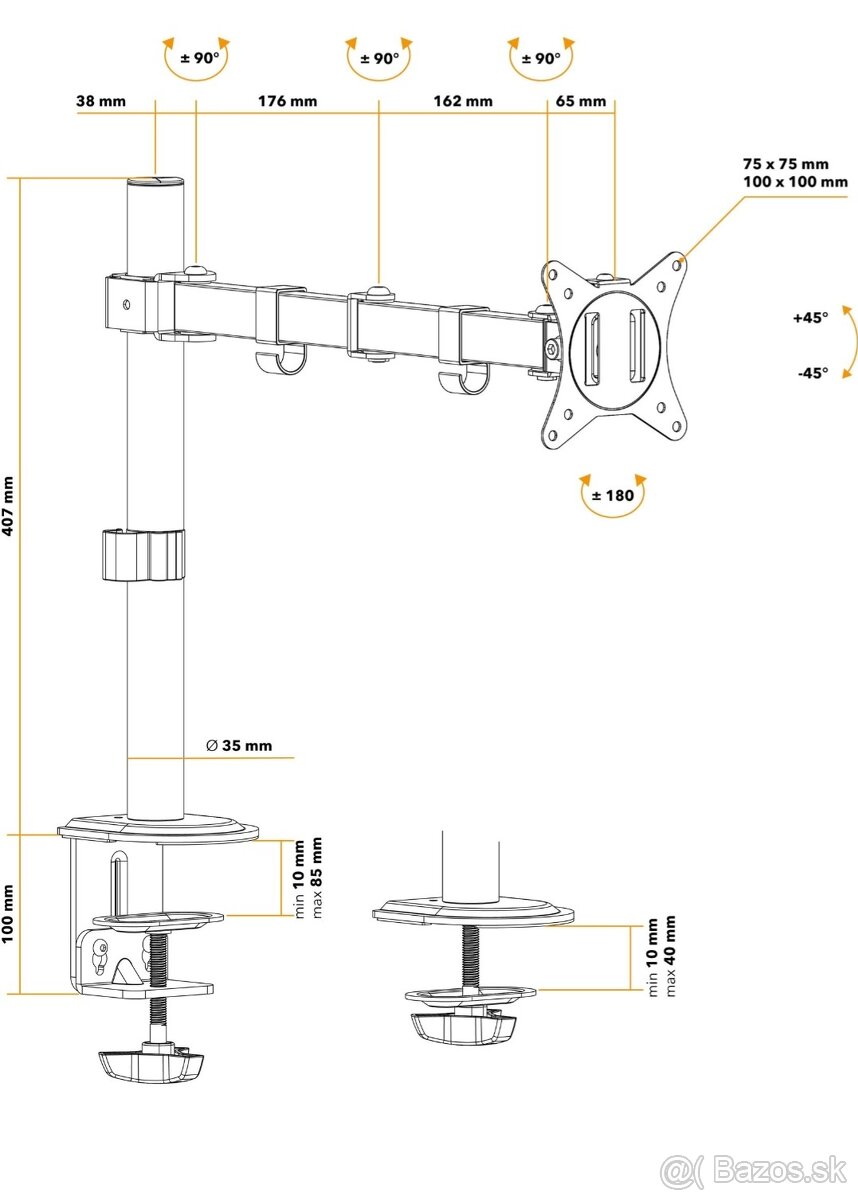 Držiak na monitor - 2