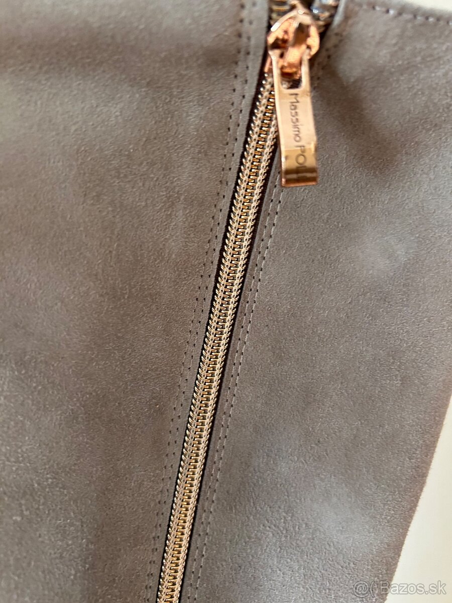 Kožené cizmy veľkosť 37 - 2