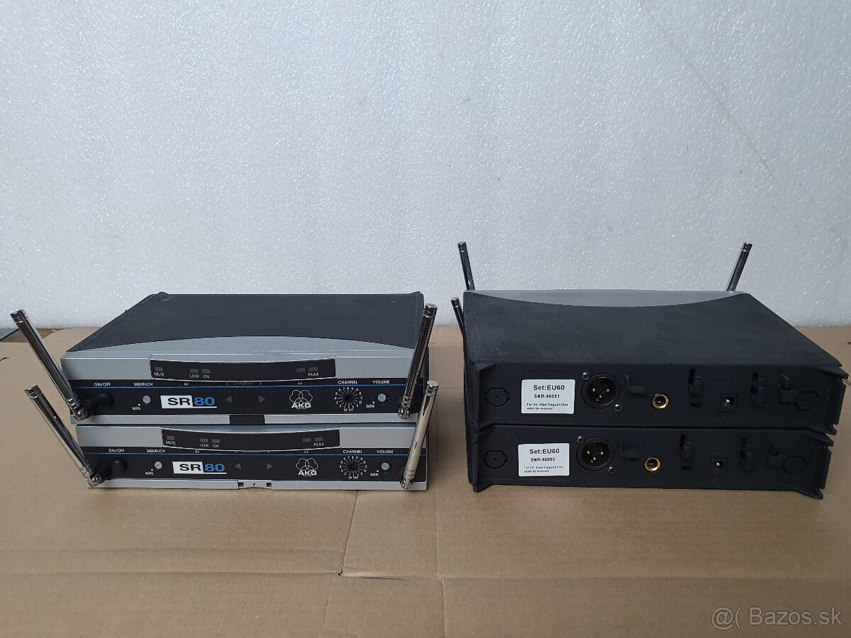 Bezdrôtové mikrofóny + príslušenstvo - 2