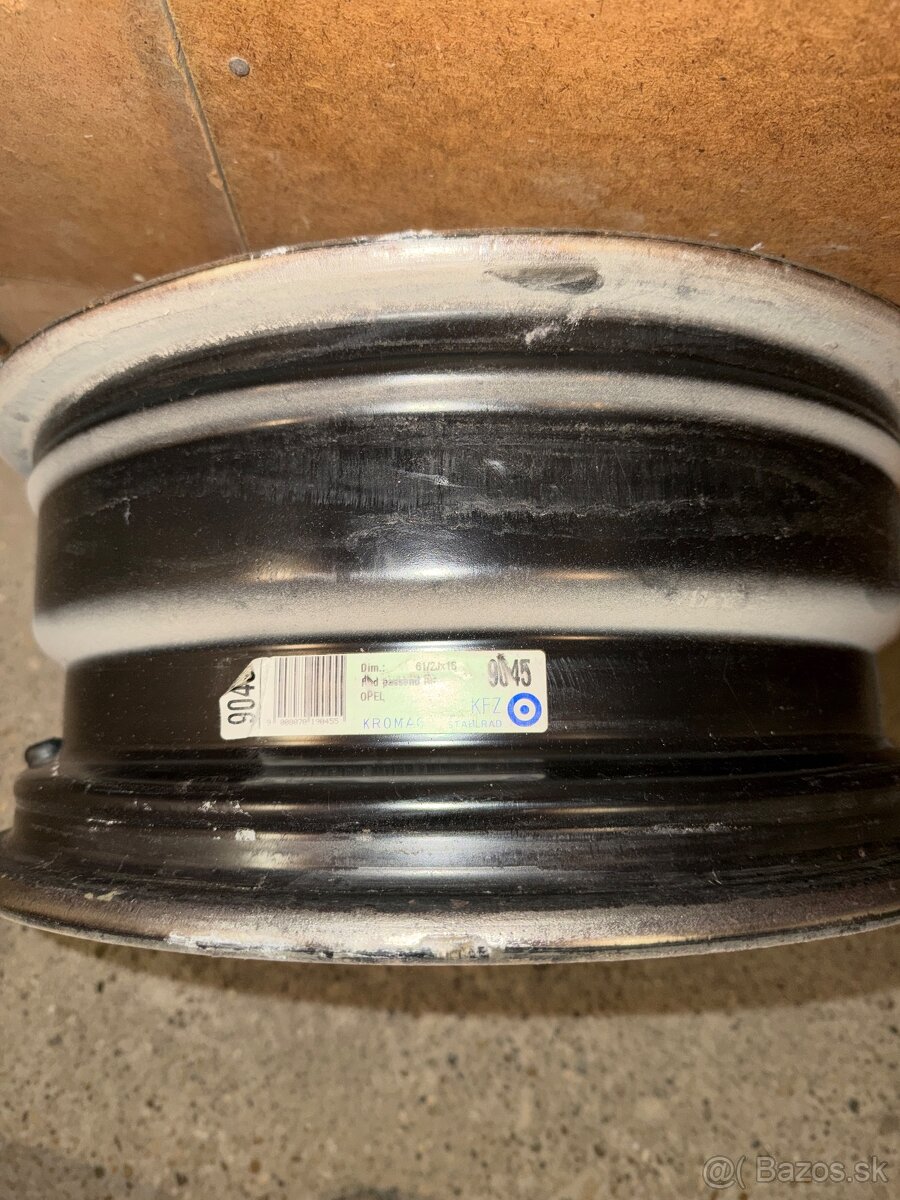 Plechové disky R16 - 2