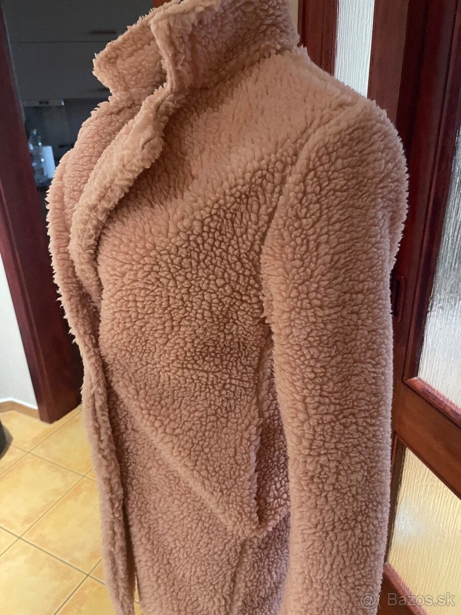 Dámsky ružový kabat - 2