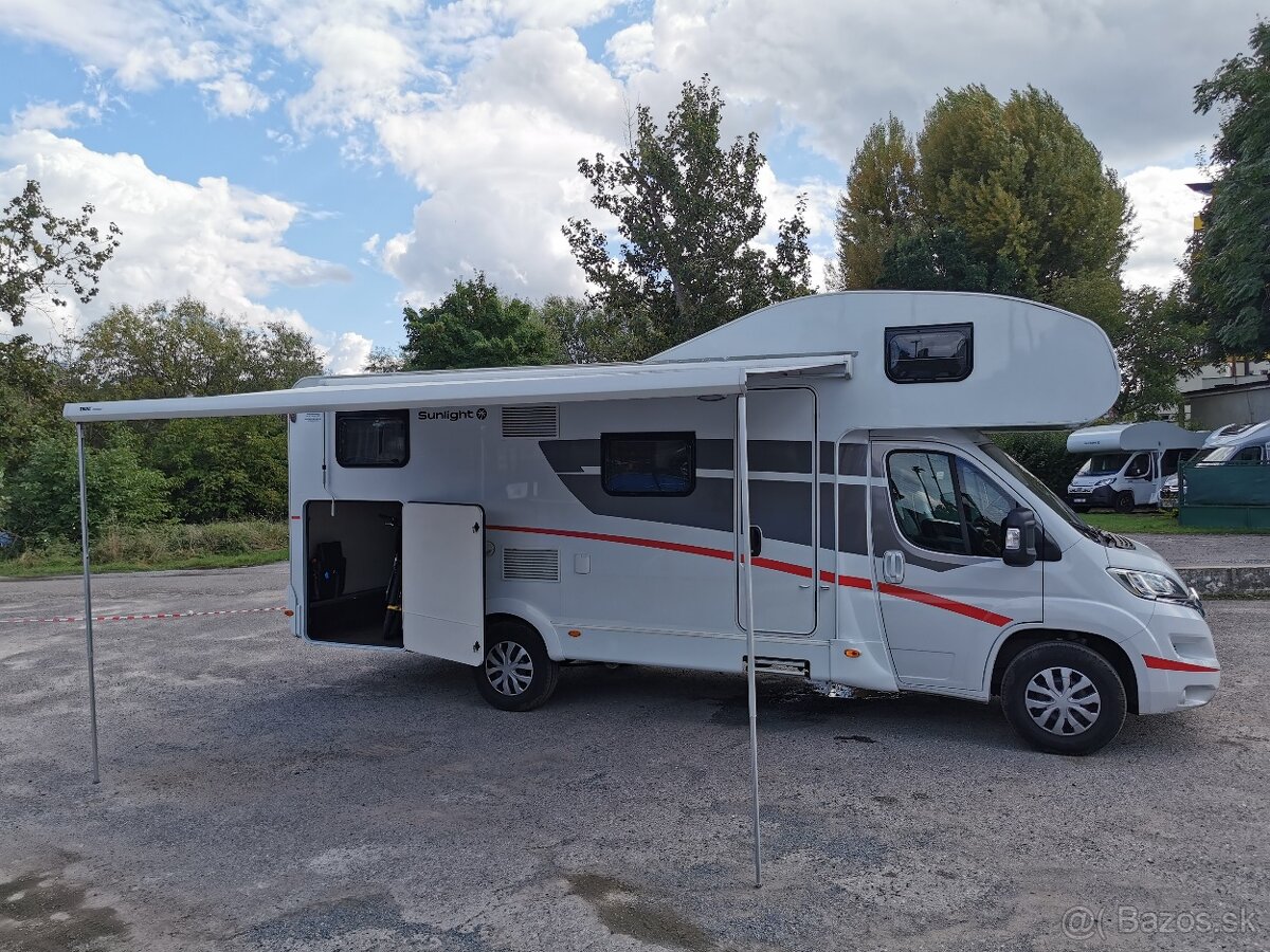 Sunlight A70 alkovna 2022 - 2024, DPH, 140 PSI - 2