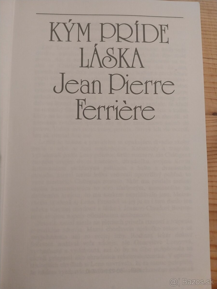 KÝM PRÍDE LÁSKA - Jean Piérre Ferrière - 2