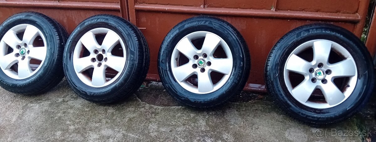 Sada pneu na Octavia 1 - 2