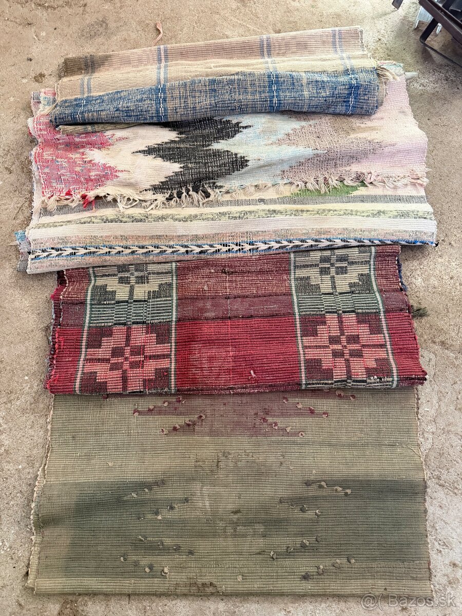 Tkané domáce koberce - 2