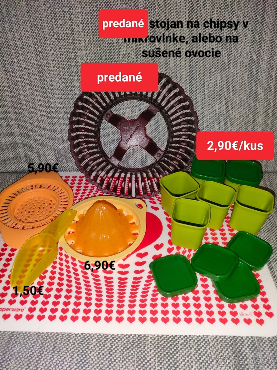 Tupperware rôzne vyrobky - 2