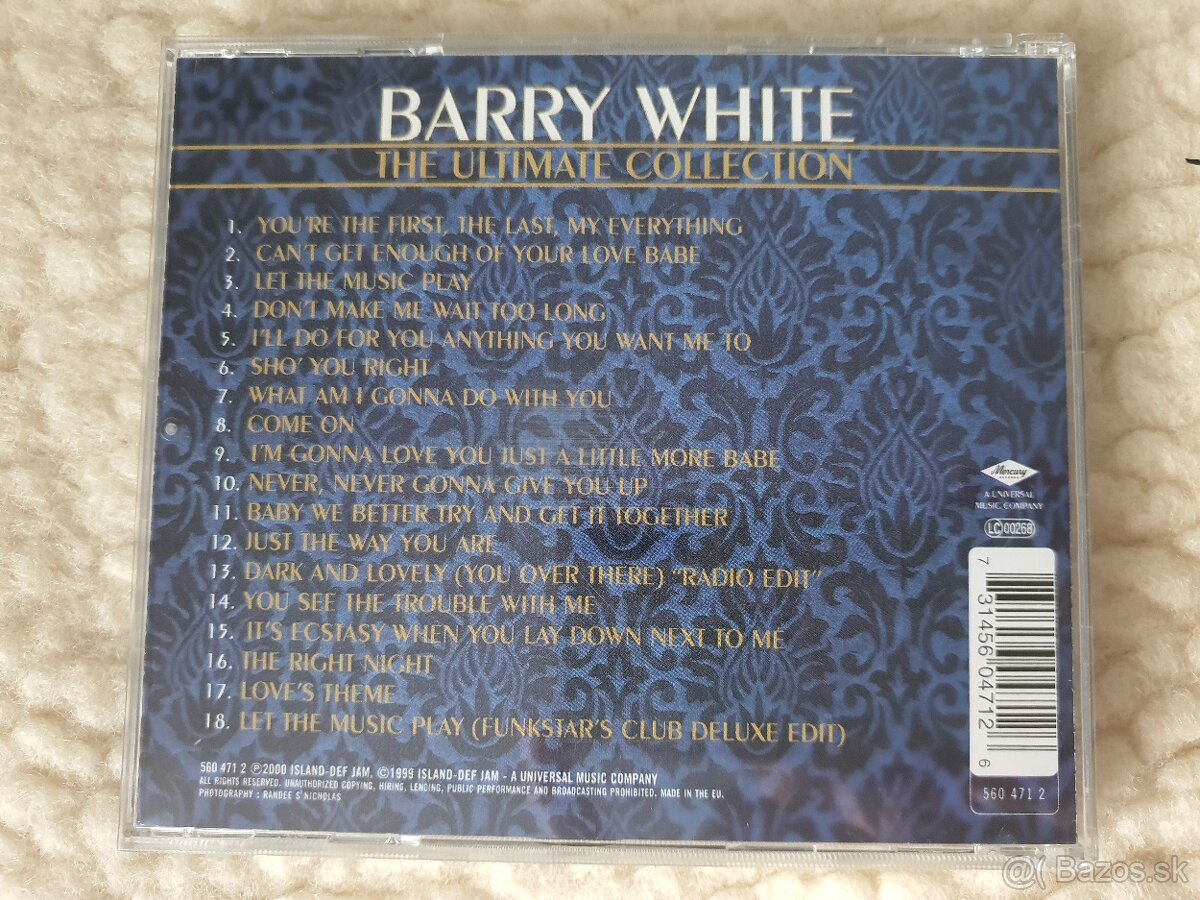 CD Barry White - The ultimate collection - 2
