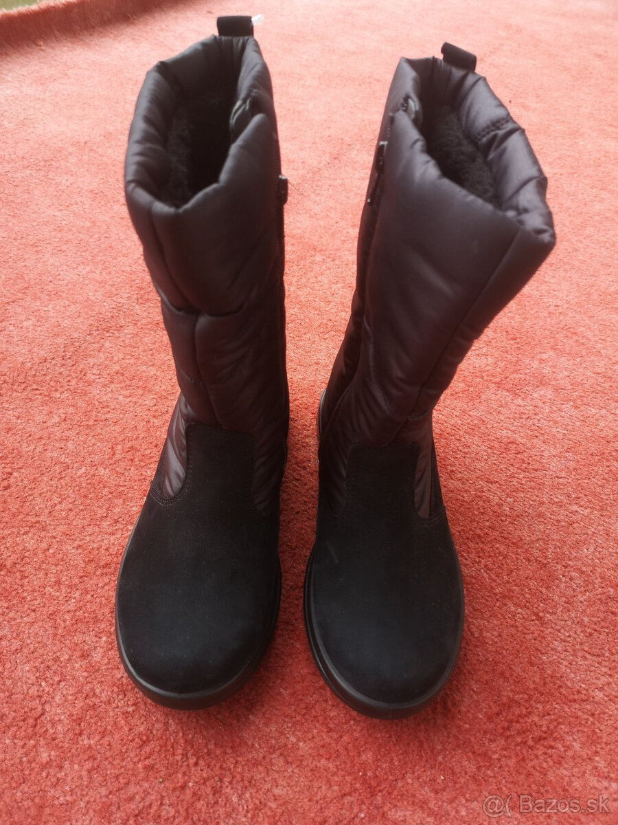 ECCO dievčenské gore-tex zimné čižmy veľkosť 35 - 2