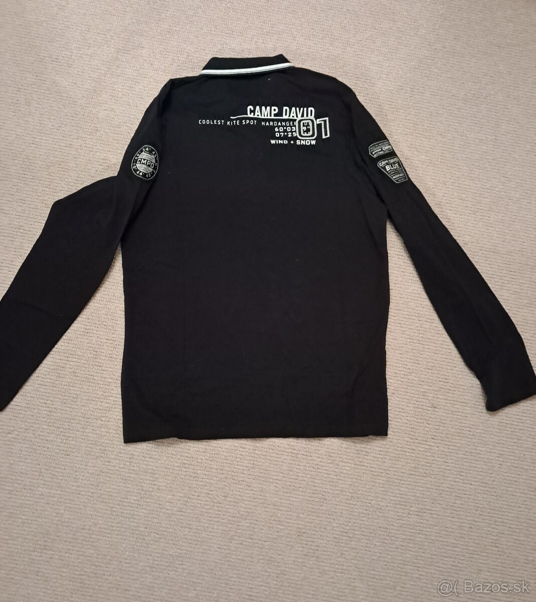 Pánske tričko s dlhým rukávom Camp David veľkosť XXL - 2