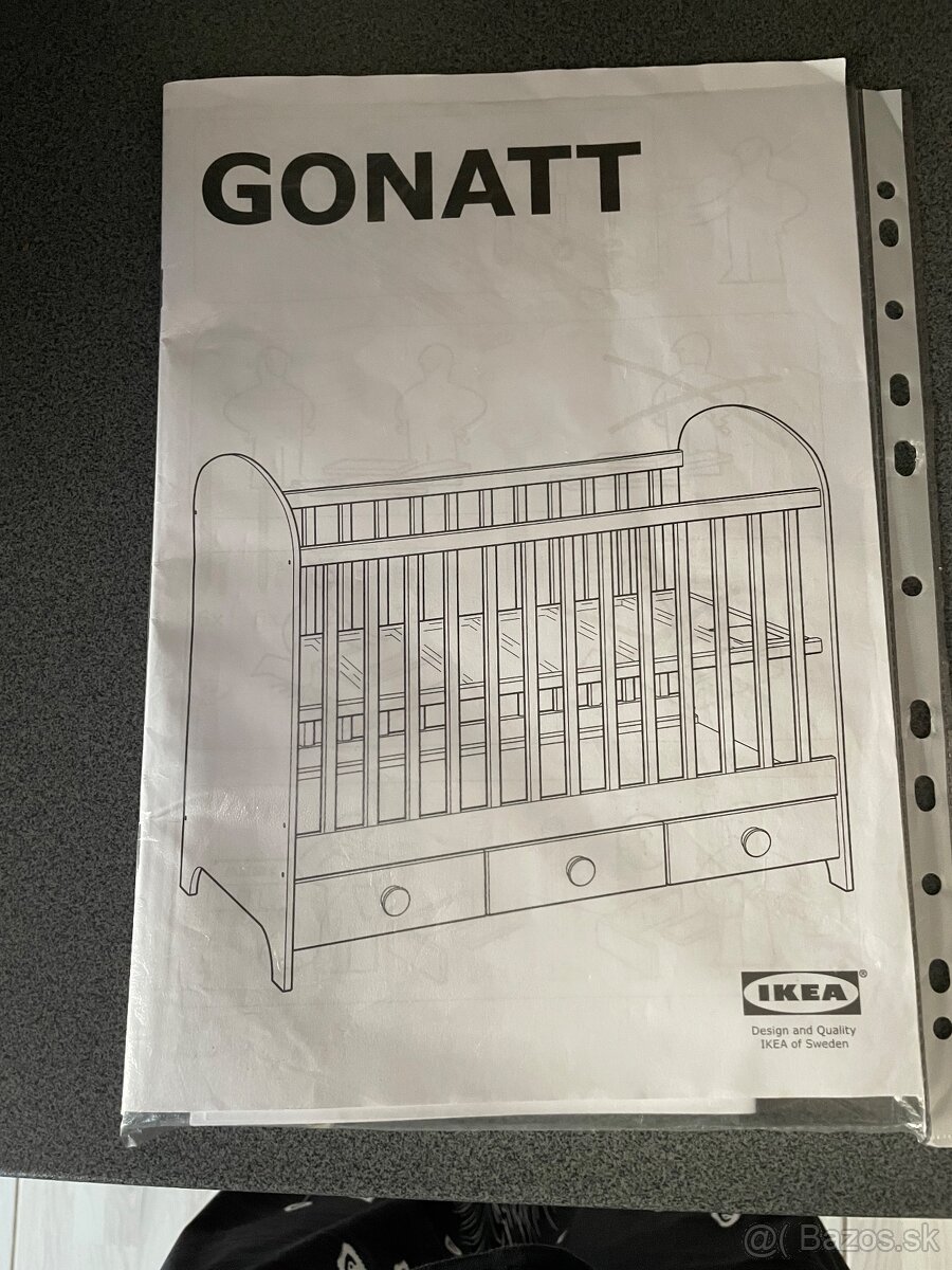 Detská postieľka IKEA Gonatt - 2