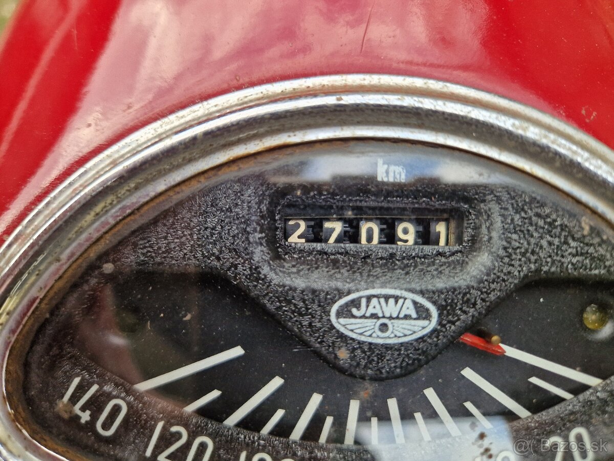 Jawa 250 typ 559 rv 67 platne doklady biele spz - 2