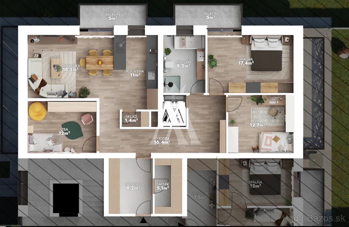 NOVOSTAVBA BYTU A 5-1, ŠEMŠA, KOŠICE OKOLIE - 2