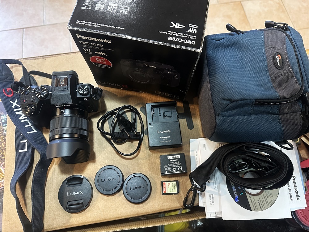 Panasonic Lumix G70 4k video + objektív 12-60, príslušenstvo - 2