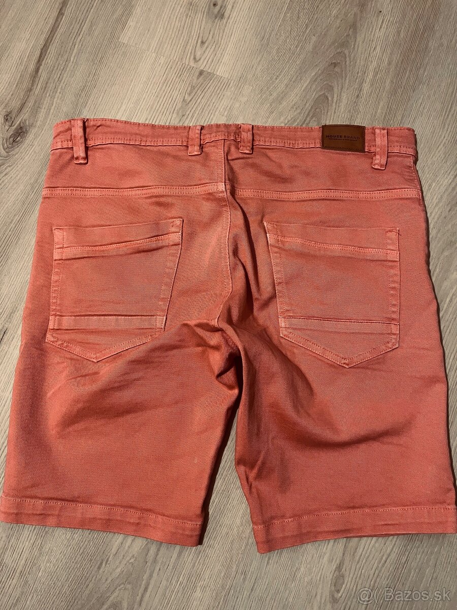 Pánske rifľové kraťase - 2