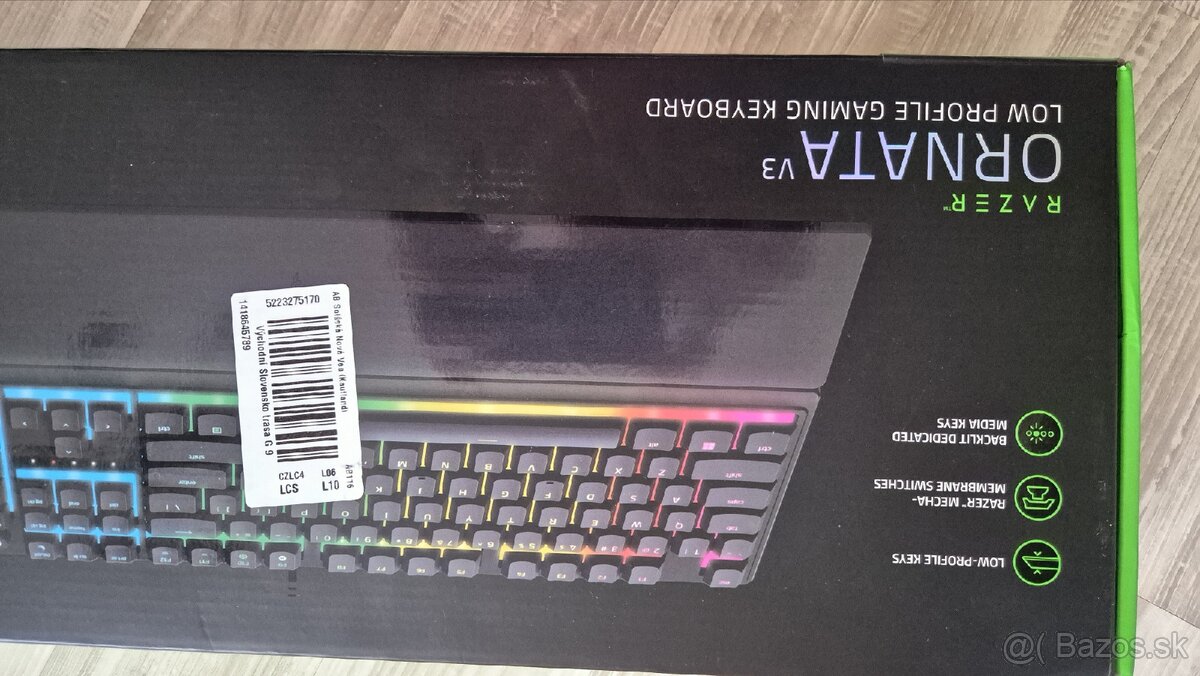 Herná klávesnica razer Ornata V3 - 2