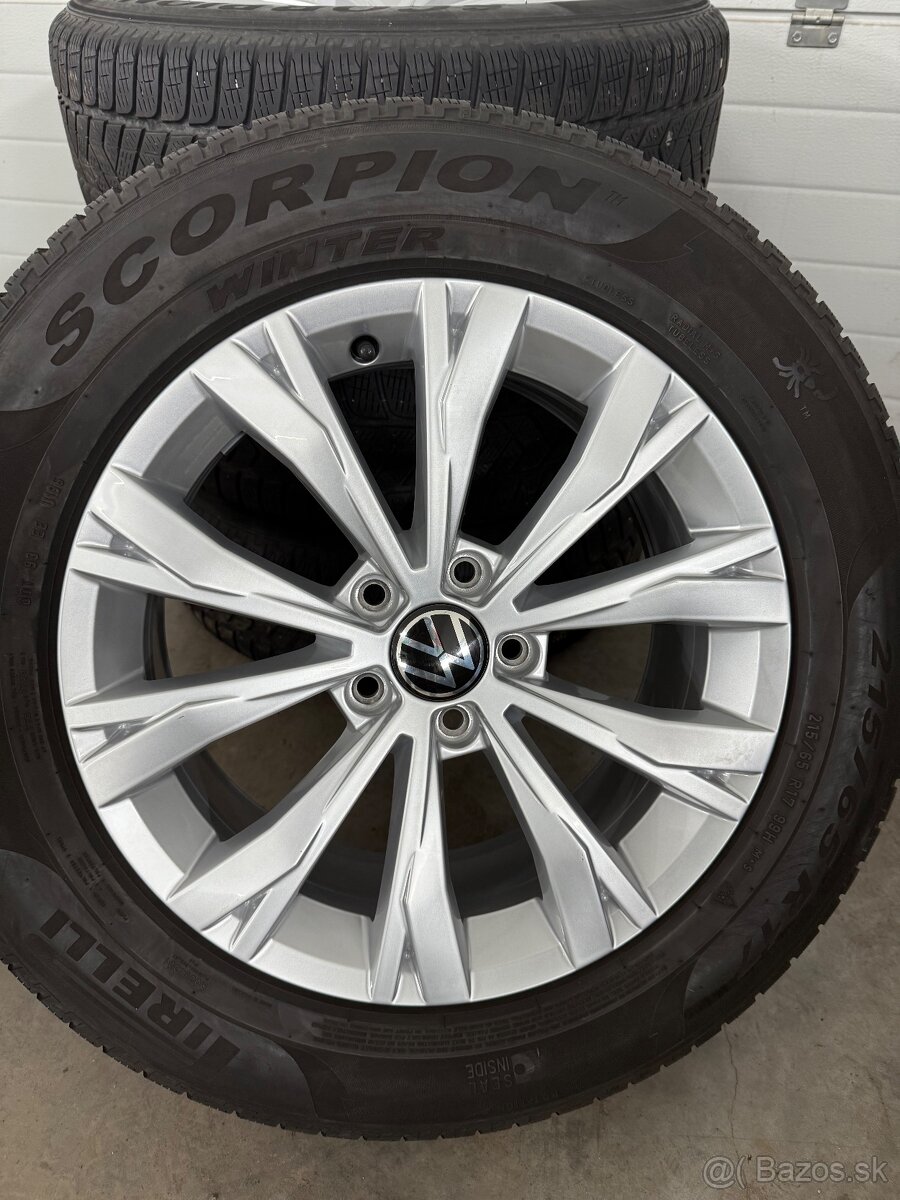 Originální alu kola VW r17 - 2