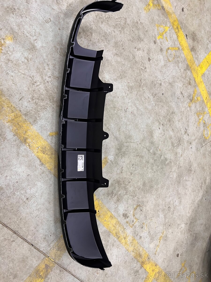 Audi A6 C7 zadný difúzor (Maxton Design) - 2