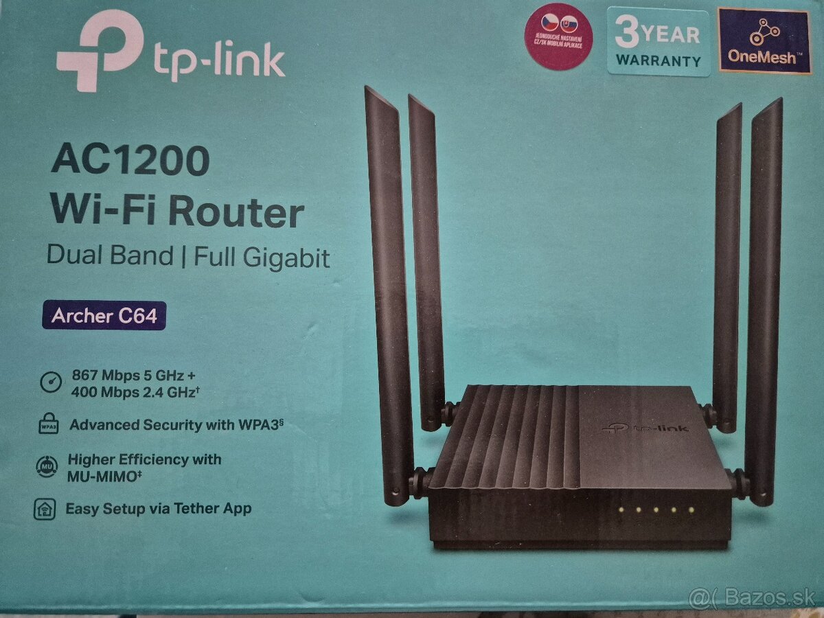 TP link Archer C64 wifi router - 2