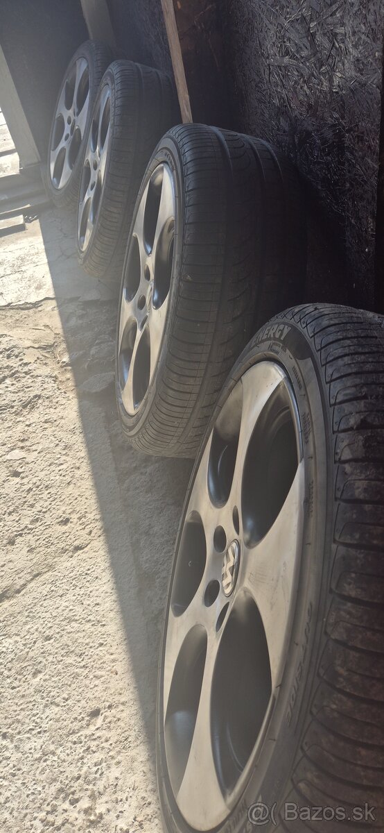 Hliníkové disky golf5 gti r18 - 2