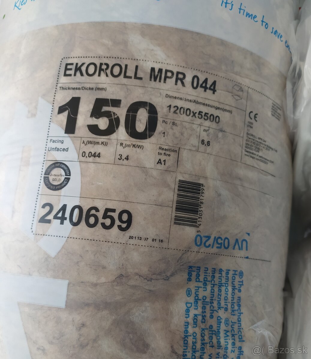 Minerálna vata Knauf Ekoroll 150mm - 2