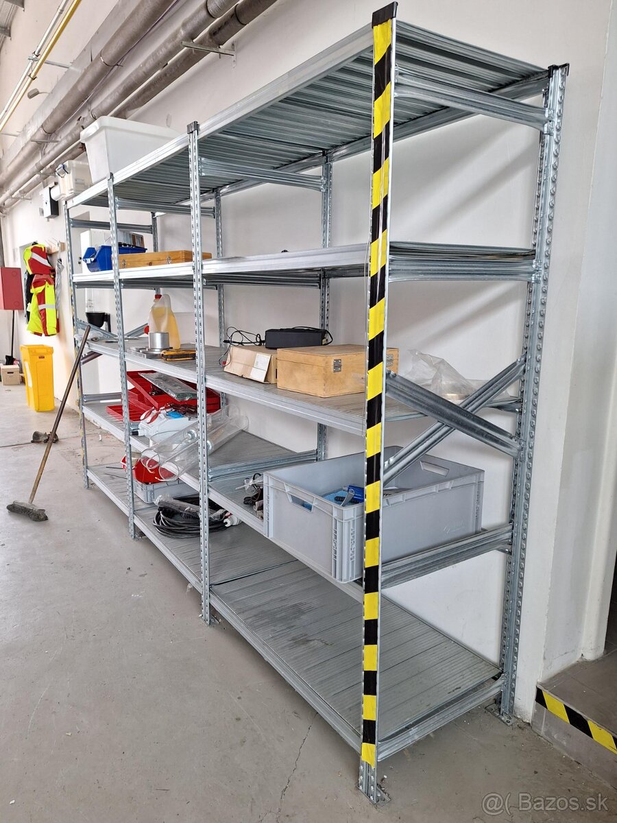 Regal plechovy 1 - 2