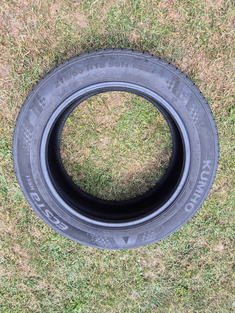 Pneumatiky Kumho 215/55 R18 - 2